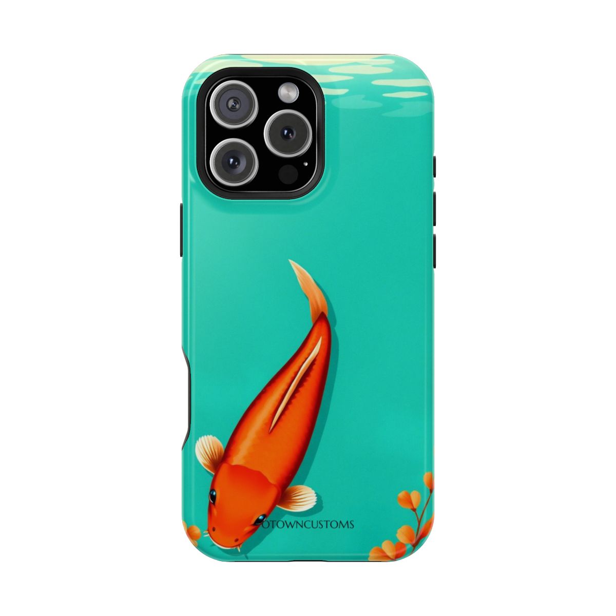 Zen Koi Pond Minimalist Fish