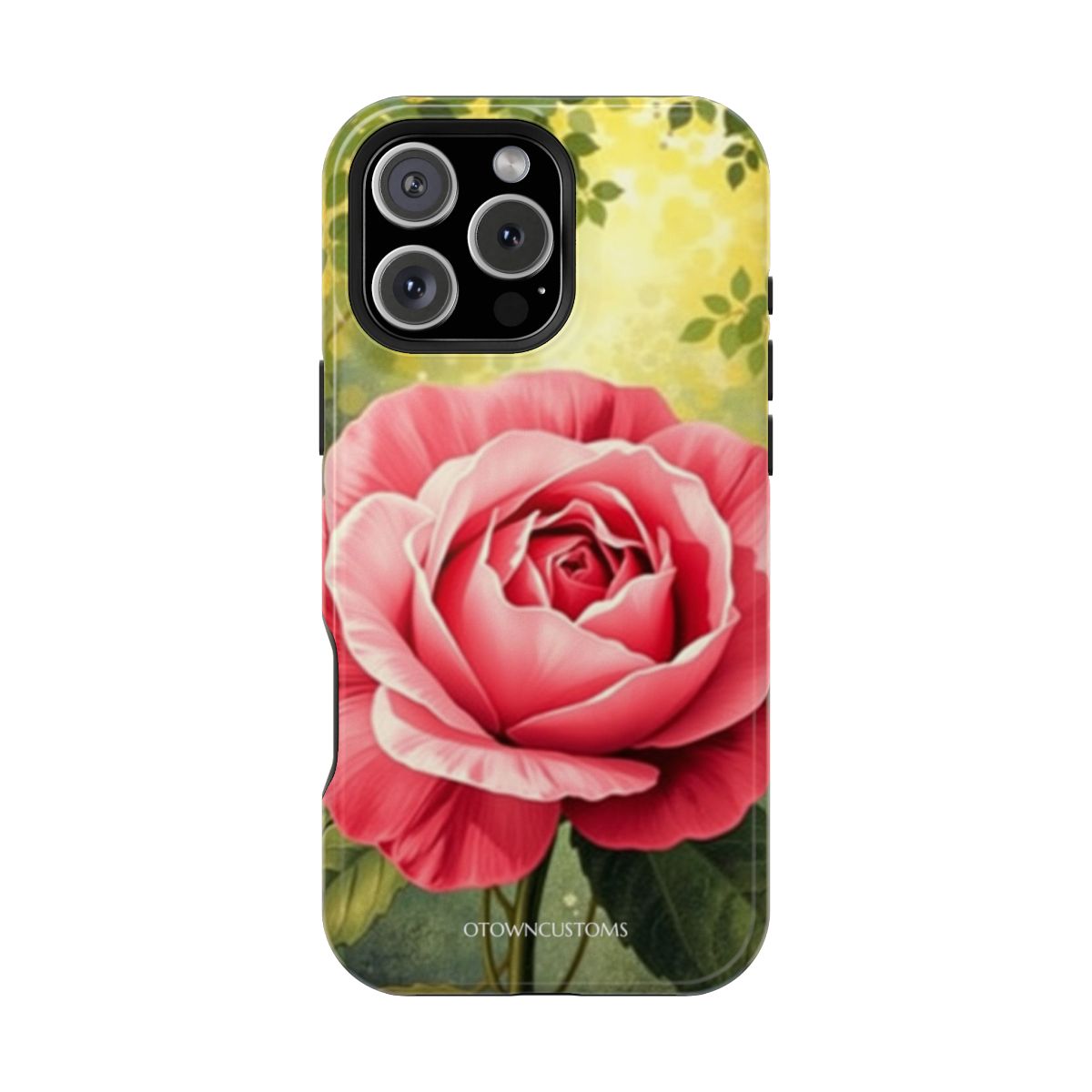 Impressionistic Vintage Floral Sunlit Garden