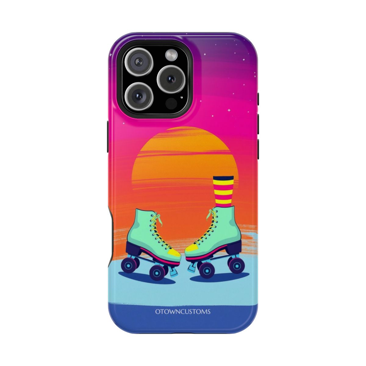 Retro 80s Sunset Roller Disco