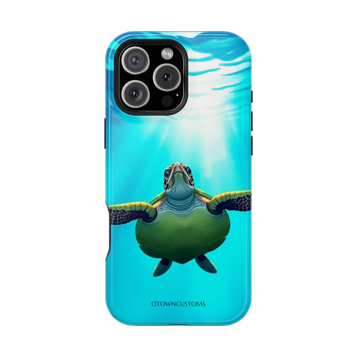 Oceanic Turtle Underwater Sea Art