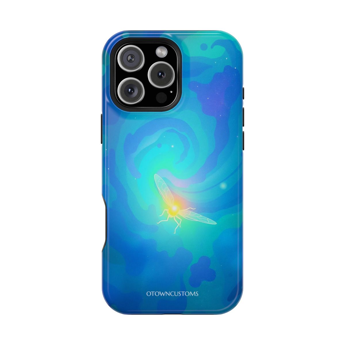 Glowing Nebula Firefly Abstract