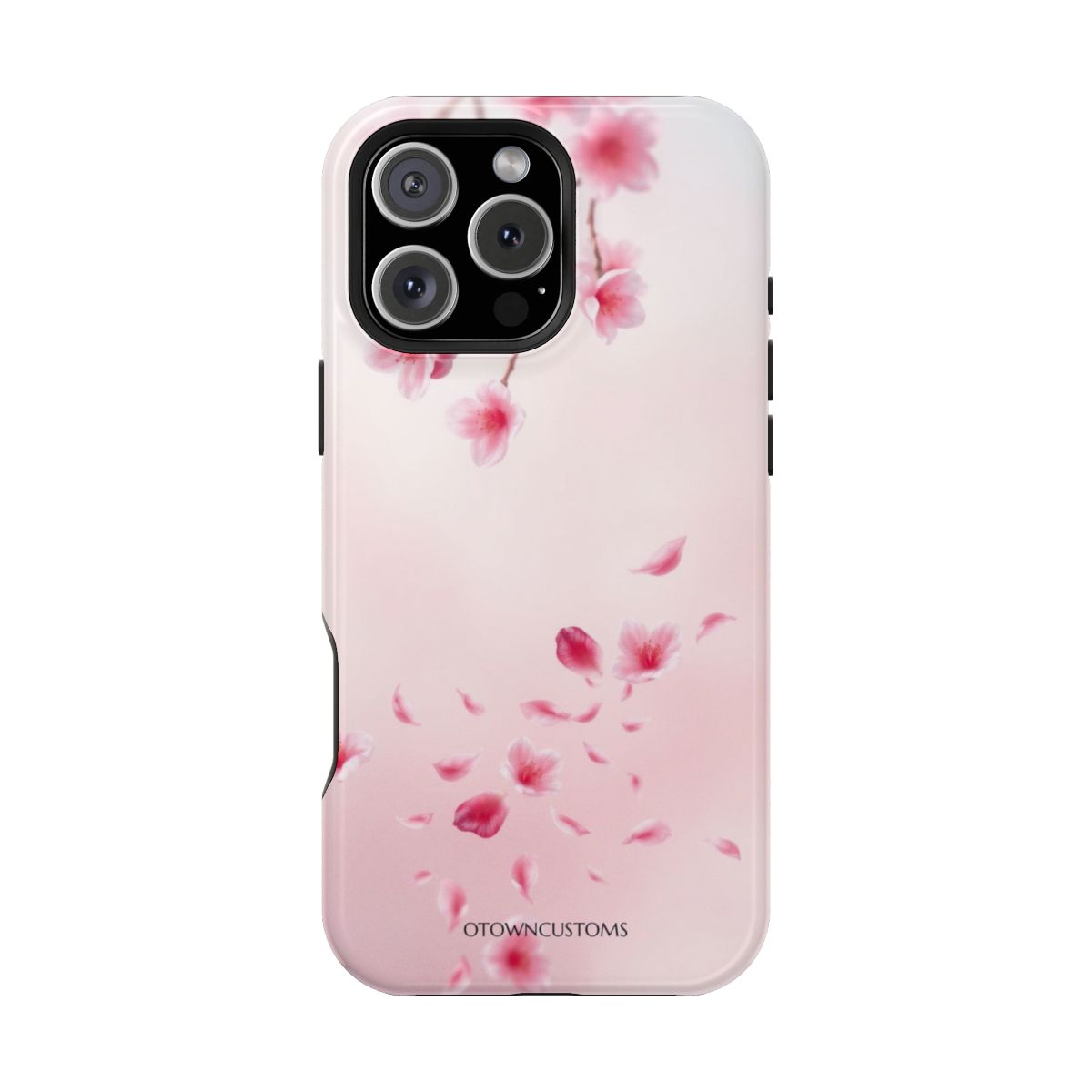 Soft Focus Floating Sakura Blossoms
