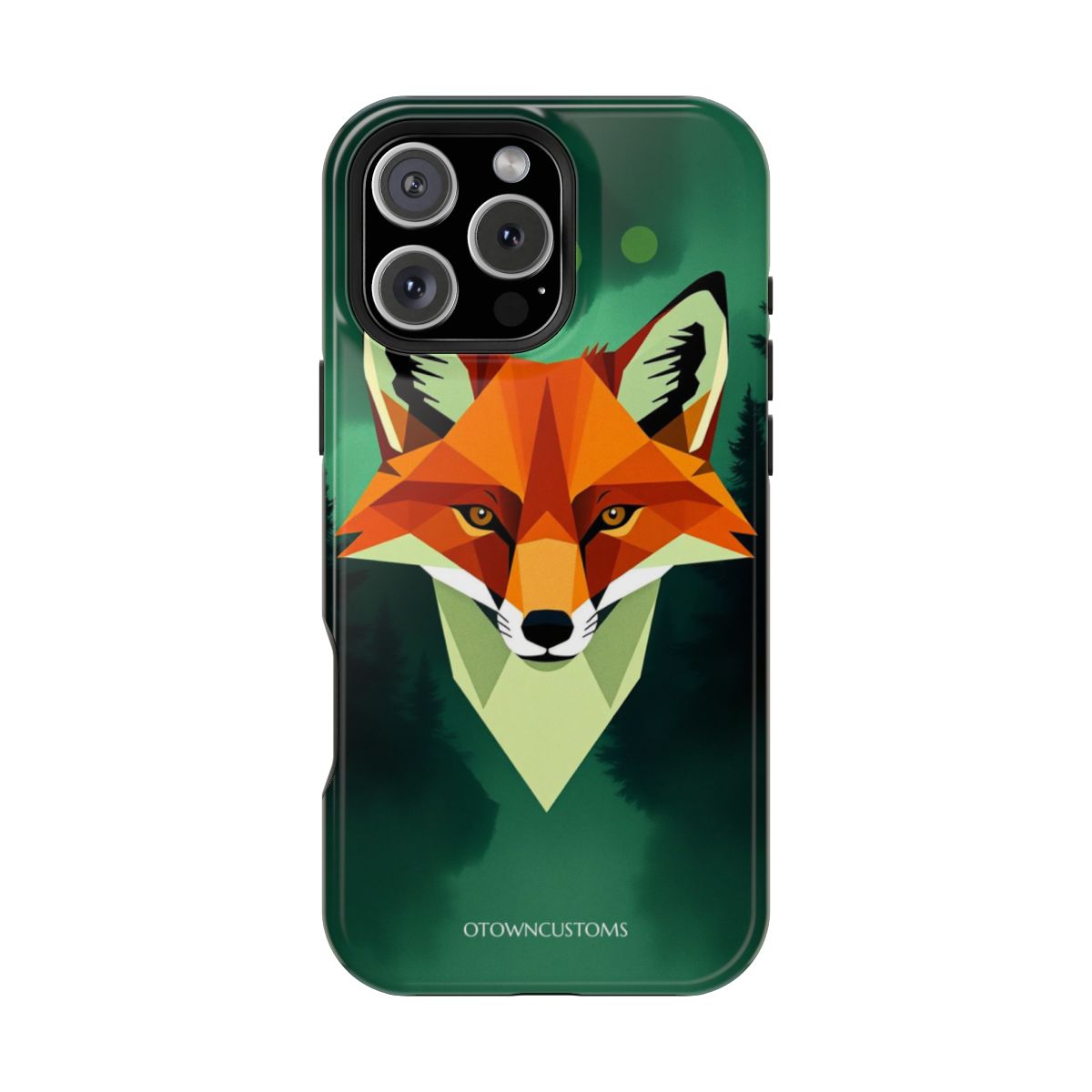 Forest Spirit Geometric Polygon Nature