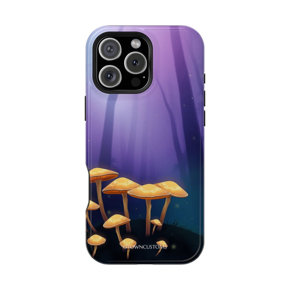 Enchanted Glowing Mushroom Forest