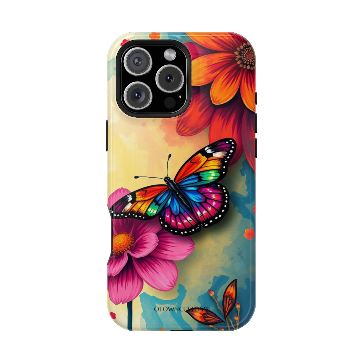 Psychedelic Butterfly Watercolor