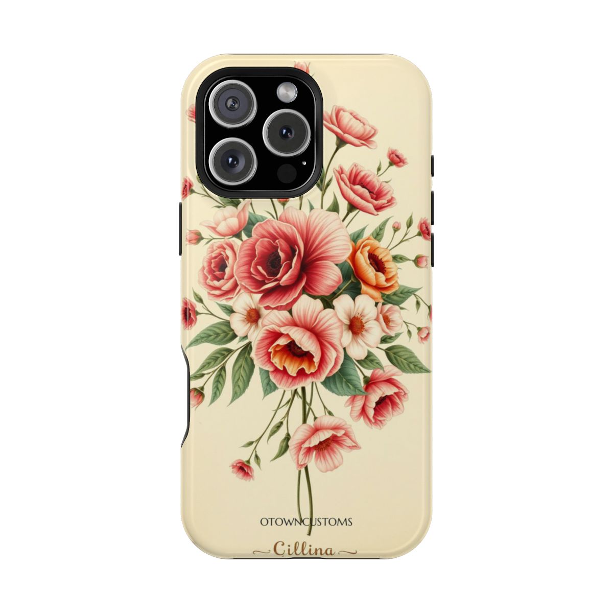 Vintage Watercolor Floral Bouquet