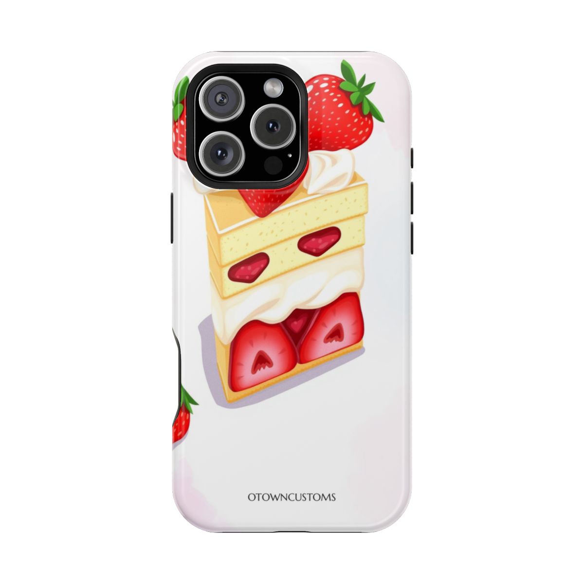 Strawberry Shortcake Stylized Food Floral