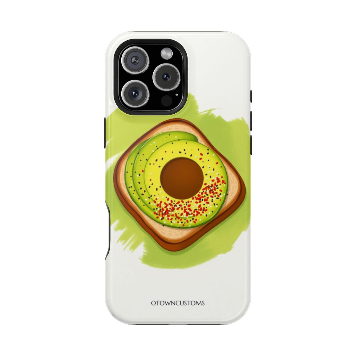 Avocado Toast Food Illustration