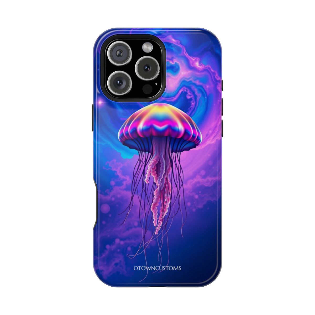 Cosmic Jellyfish Nebula Psychedelic Cascade