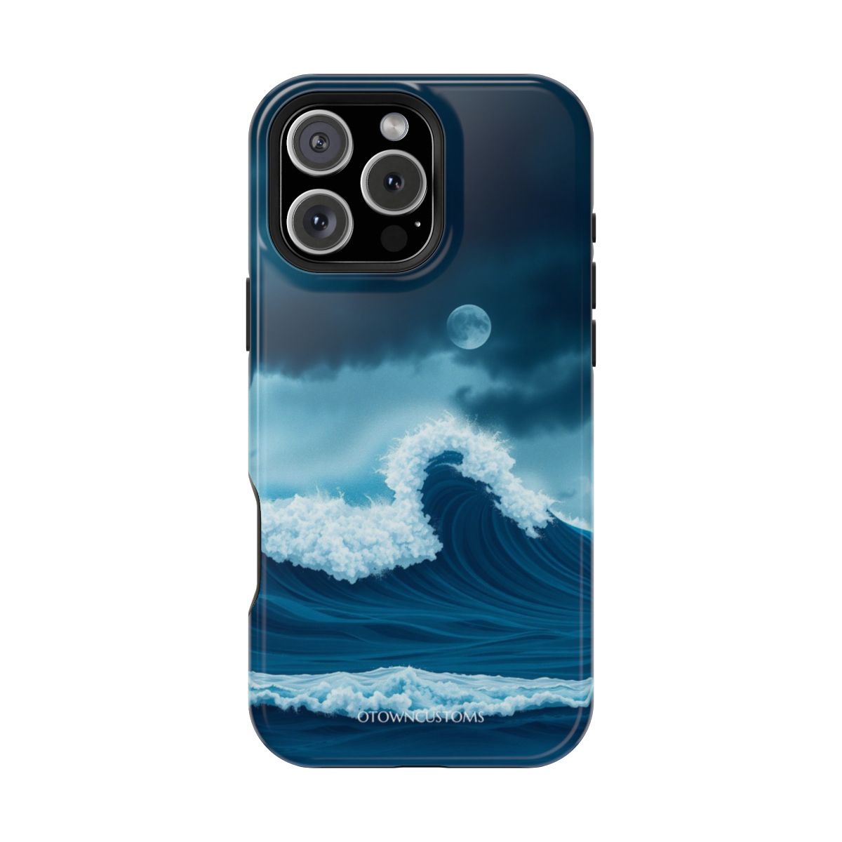 Ocean Waves Crashing Seascape