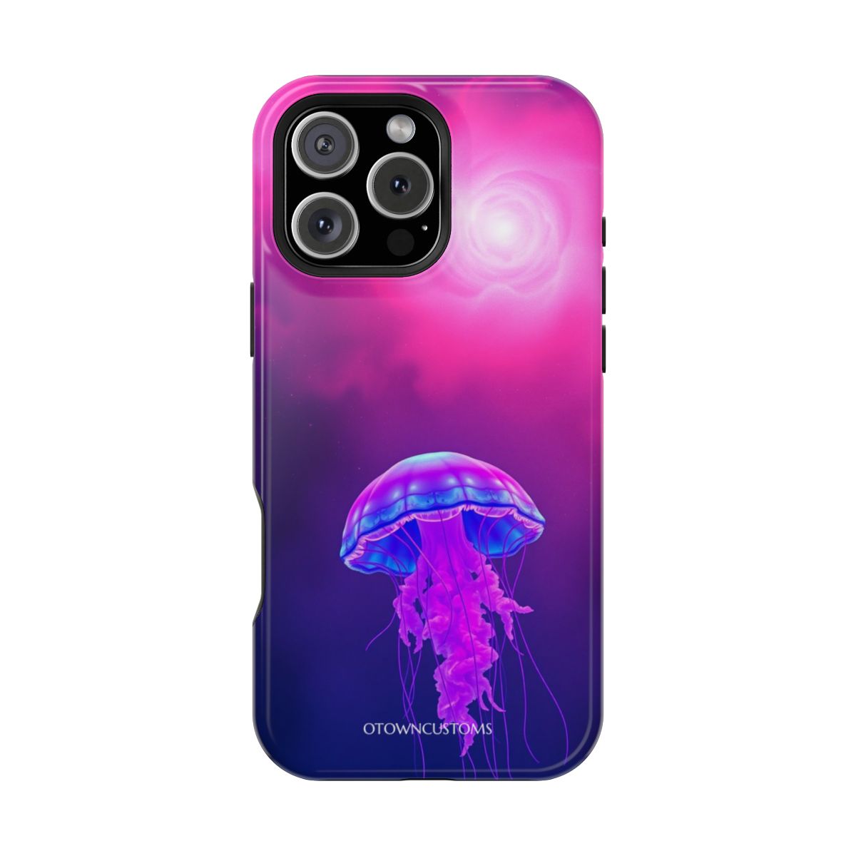 Cosmic Jellyfish Nebula Glimmer Neon