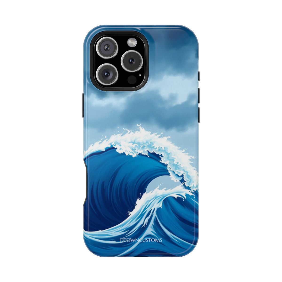 Ocean Wave Crest Illustration