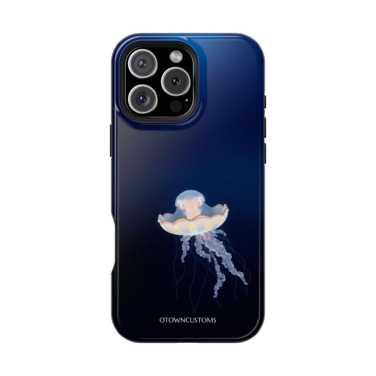 Ocean Depths Glow Underwater Jellyfish