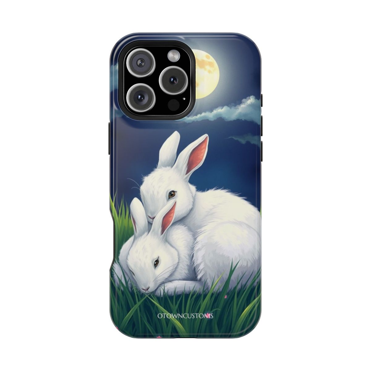 Lunar Hare Dreaming Moonlit Bunnies