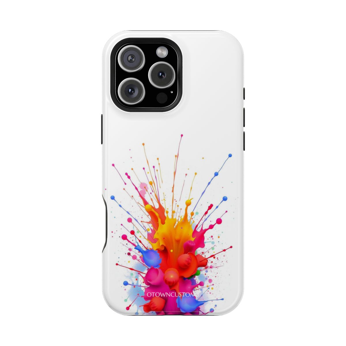 Abstract Paint Explosion Splash