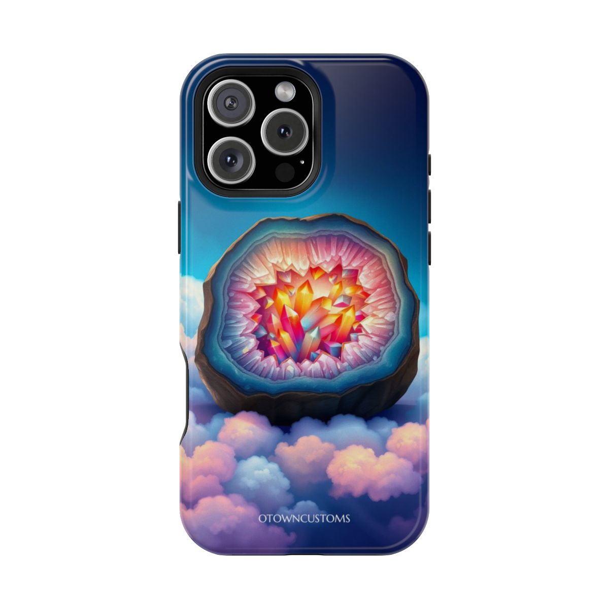 Vibrant Crystal Geode