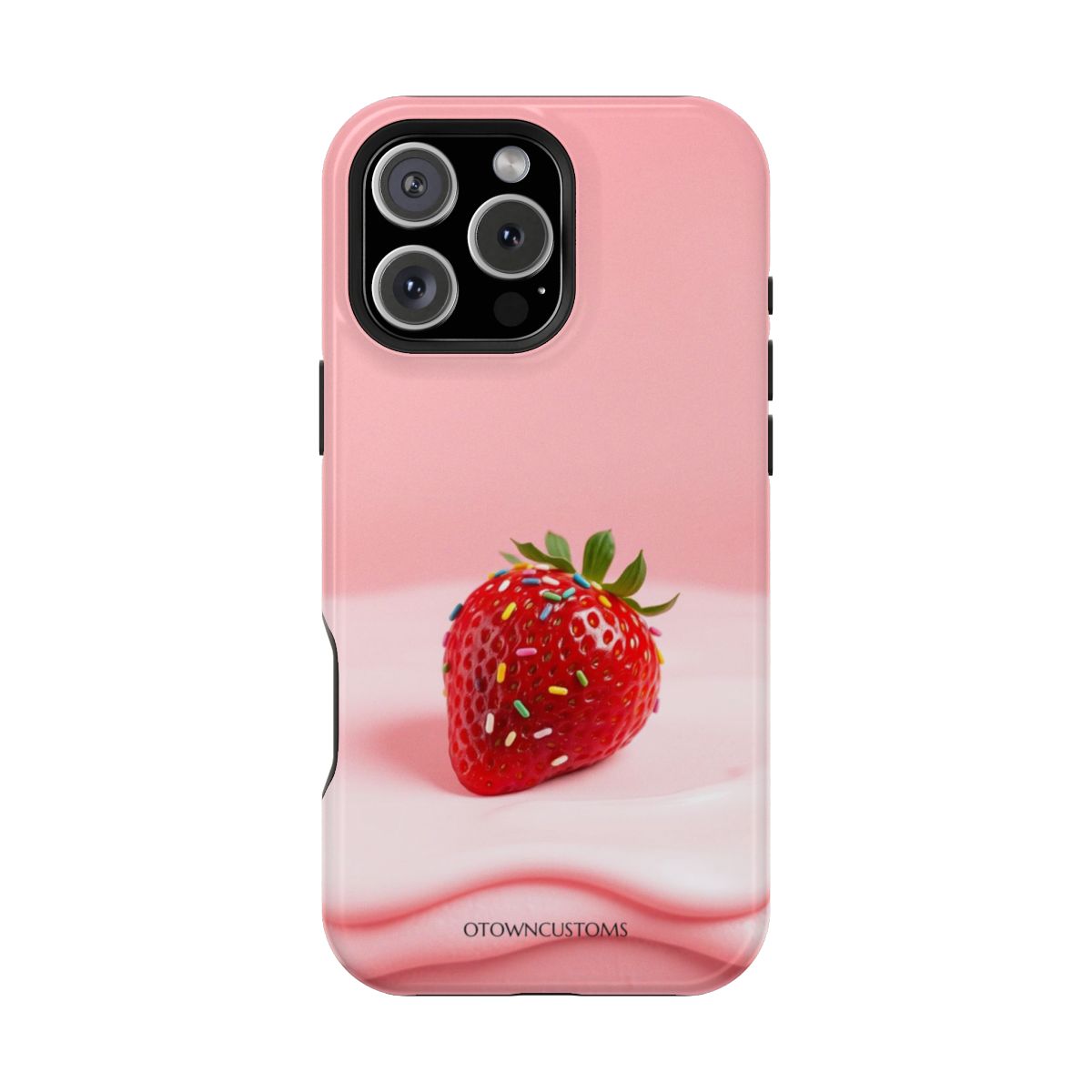 Sweet Strawberry Sprinkle Food Photography