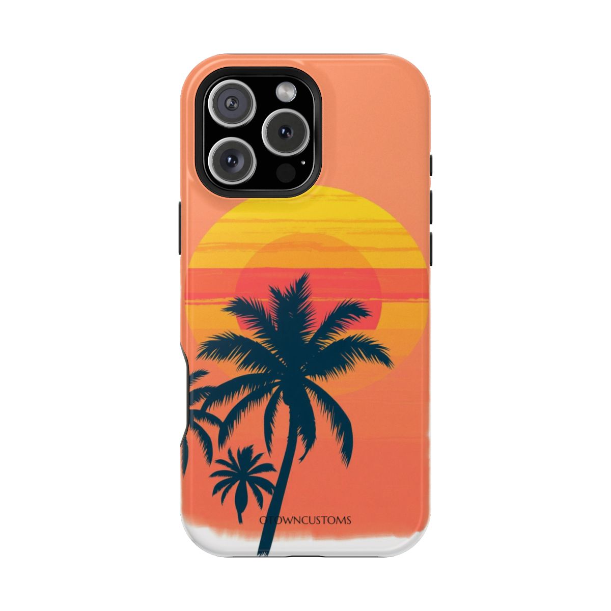 Retro Sunset Palm Tree Tropical