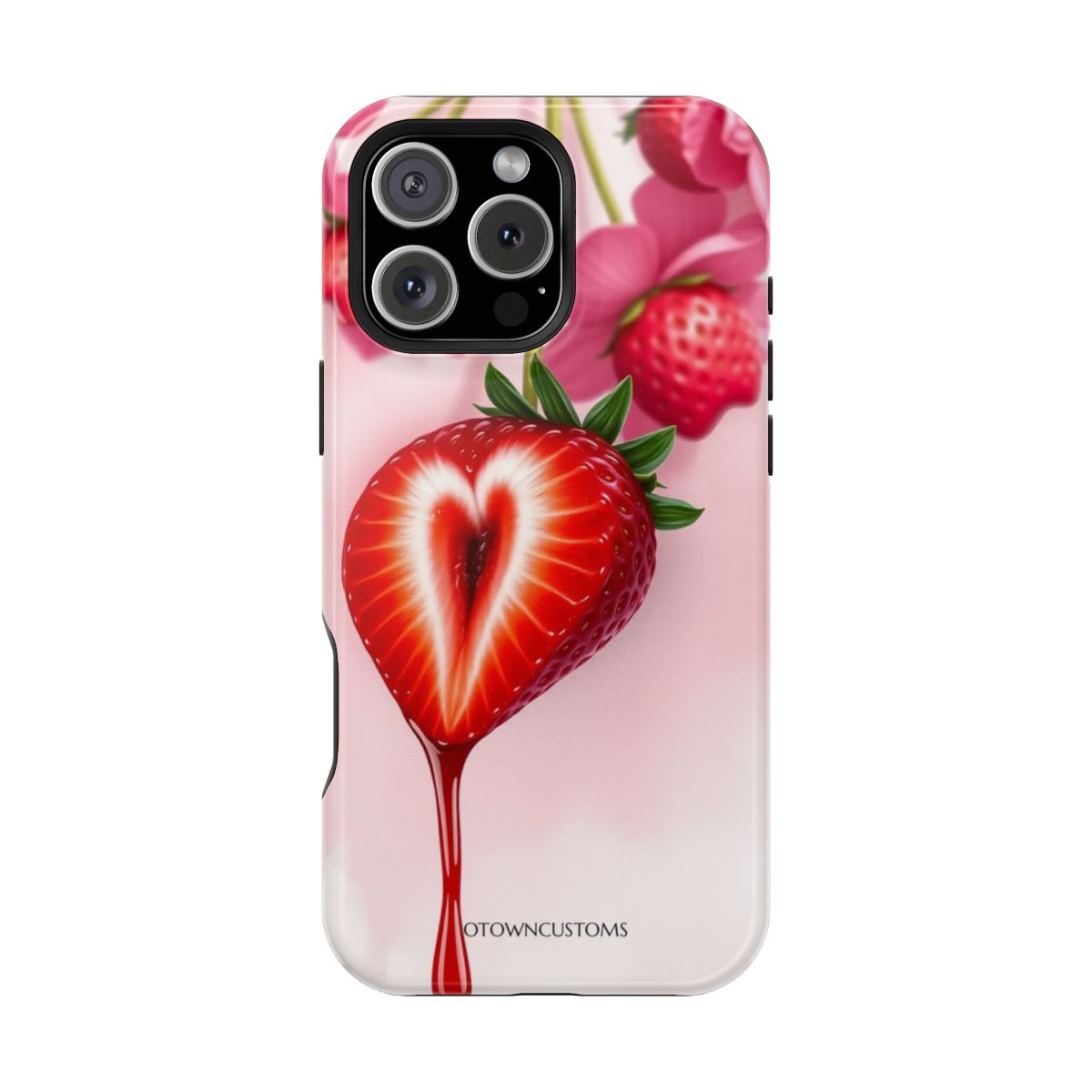 Strawberry Fields Floral Illustration