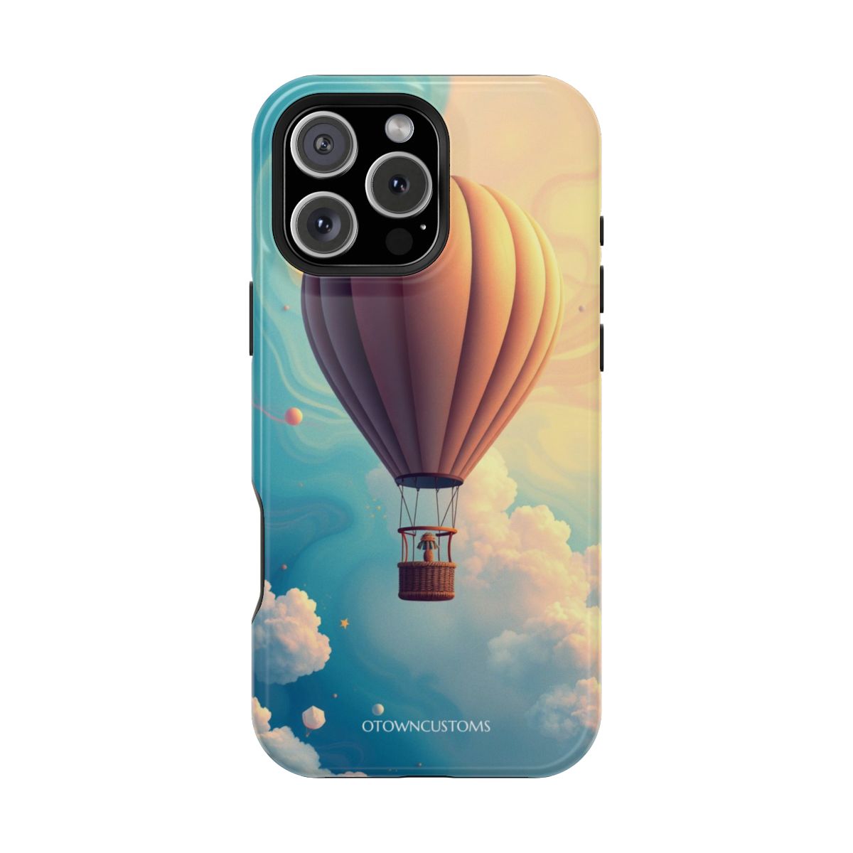 Surreal Hot Air Balloon Whimsical Dreamscape