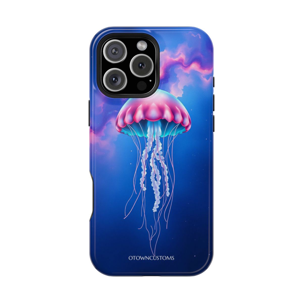 Vibrant Underwater Jellyfish