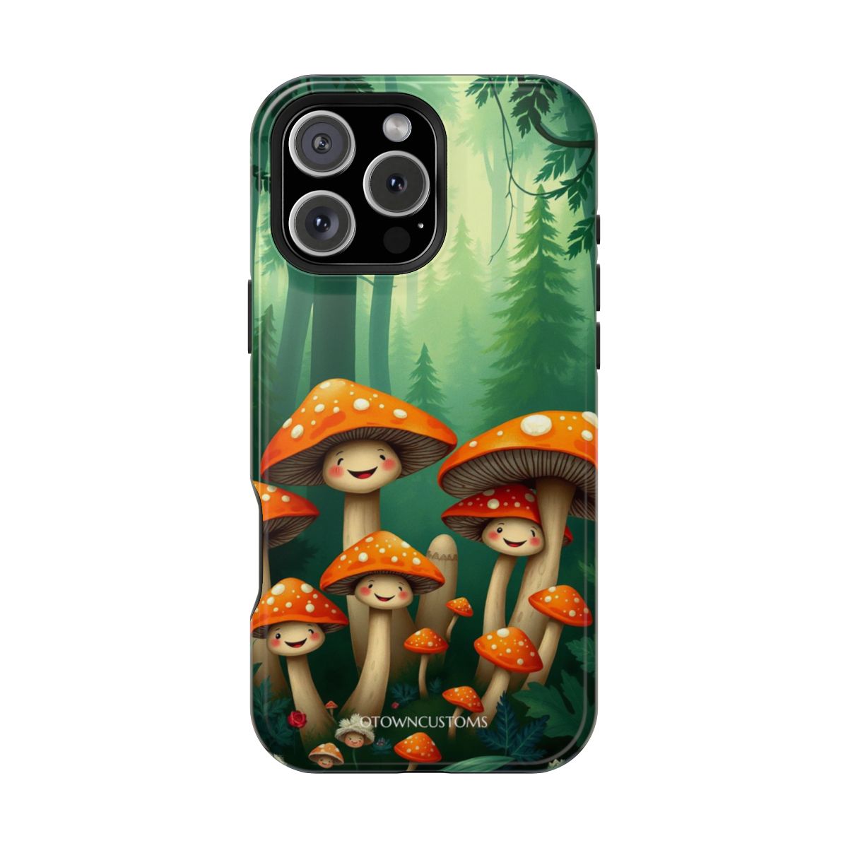 Whimsical Mushroom Magical Forest
