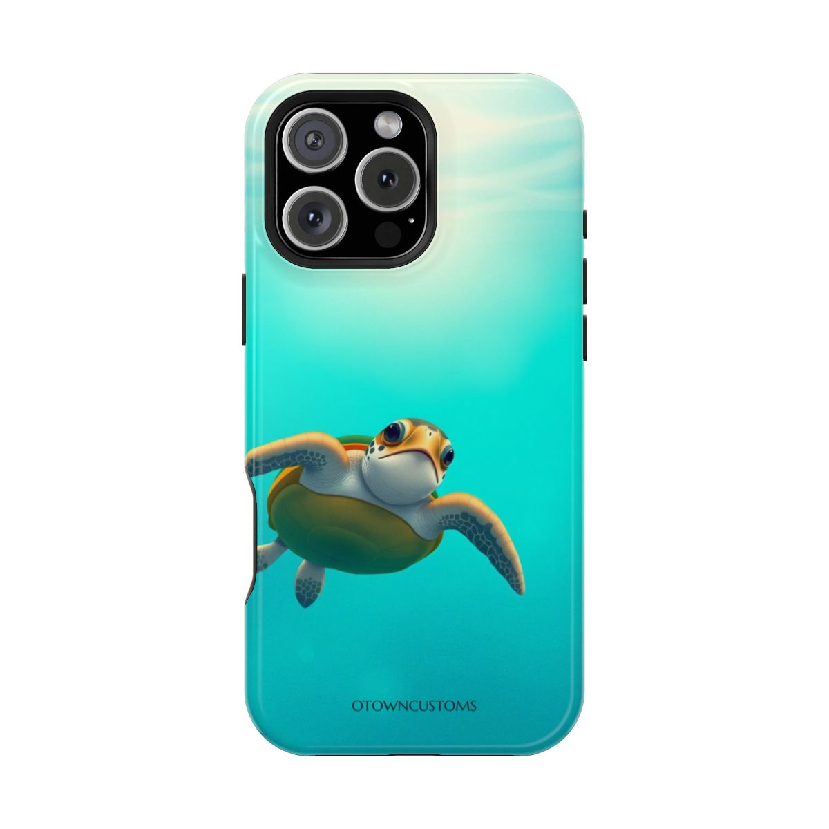 Cute Sea Turtle Charming Cartoon