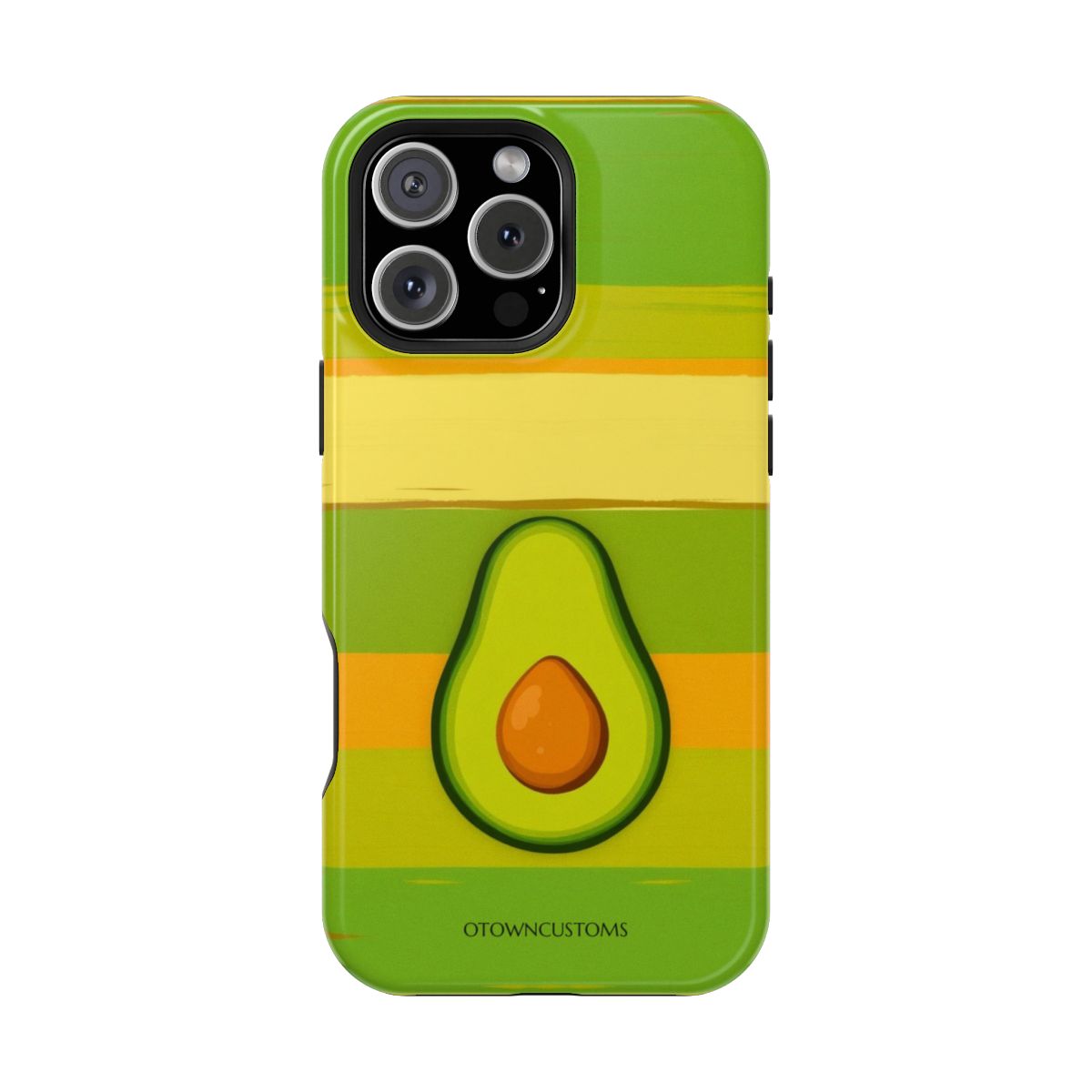 Retro Avocado Abstract Pattern