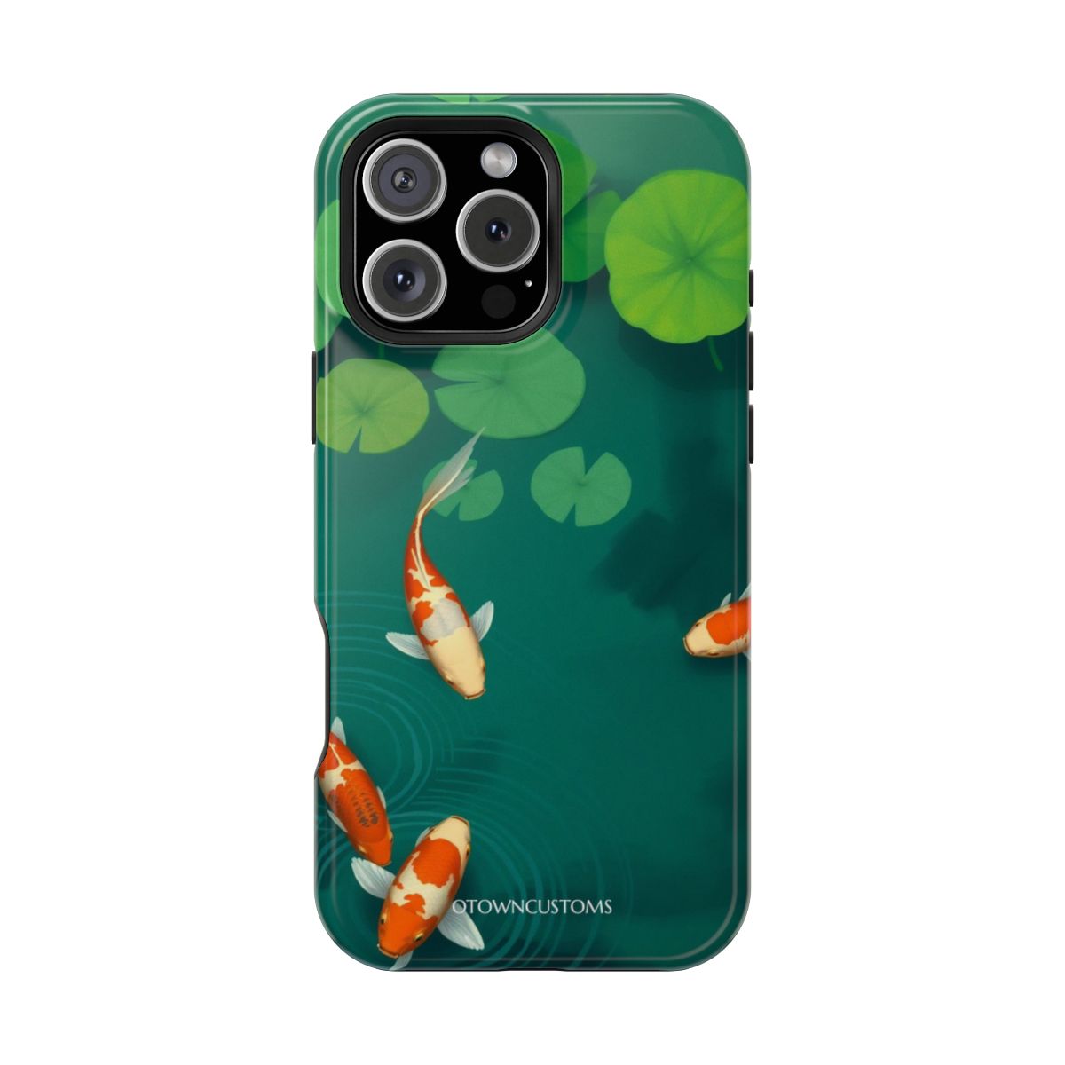 Serene Koi Pond Landscape