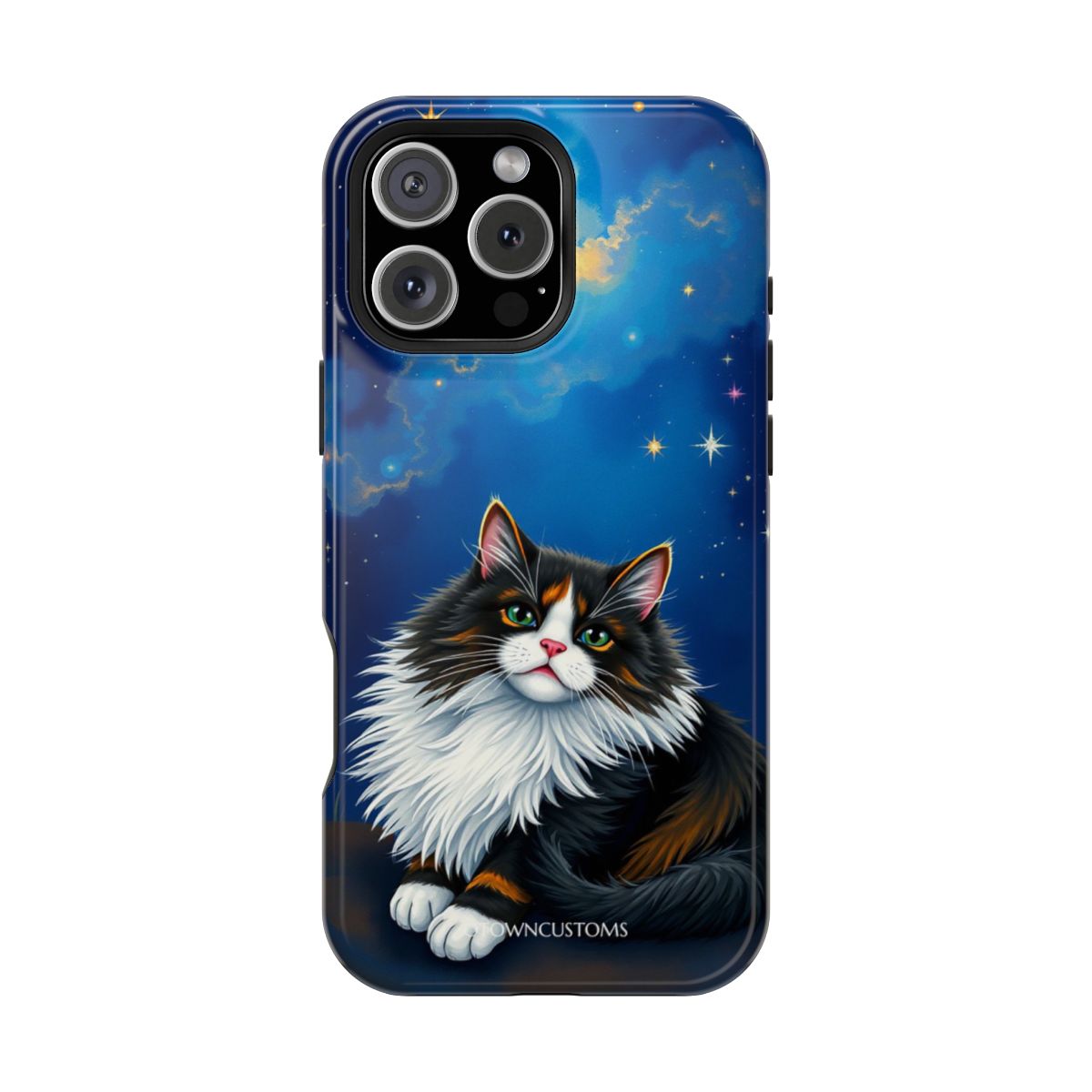 Galactic Cat Starry Night