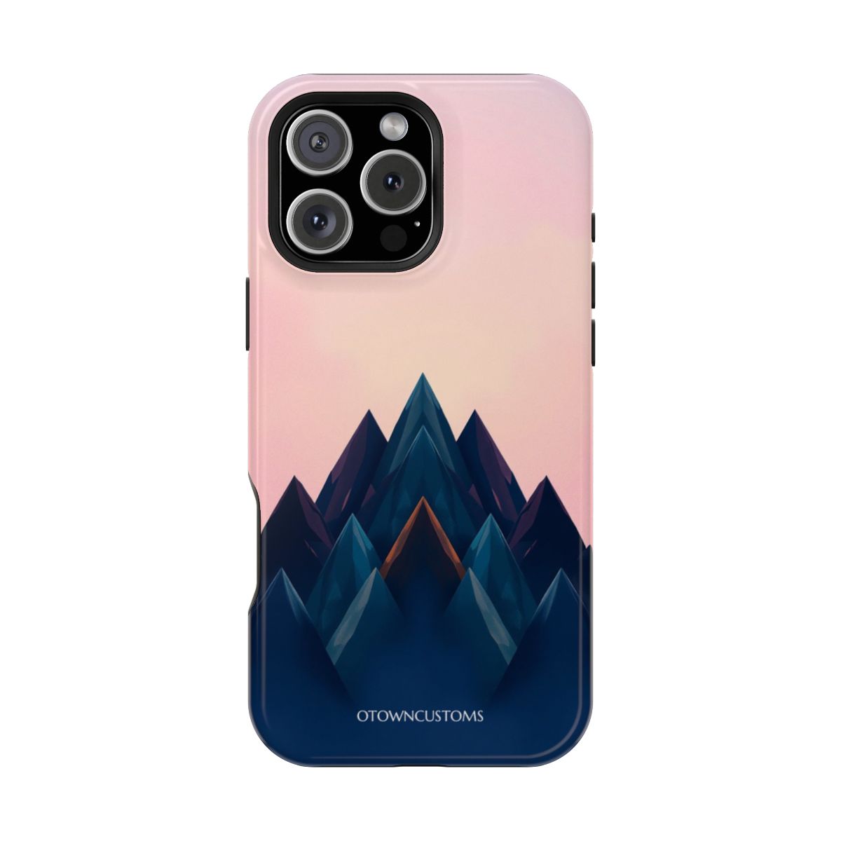 Geometric Mountain Abstract