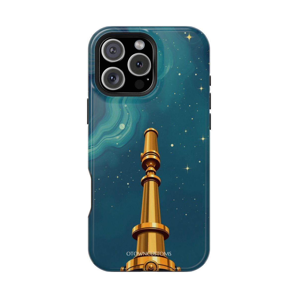 Starry Night Telescope Painterly