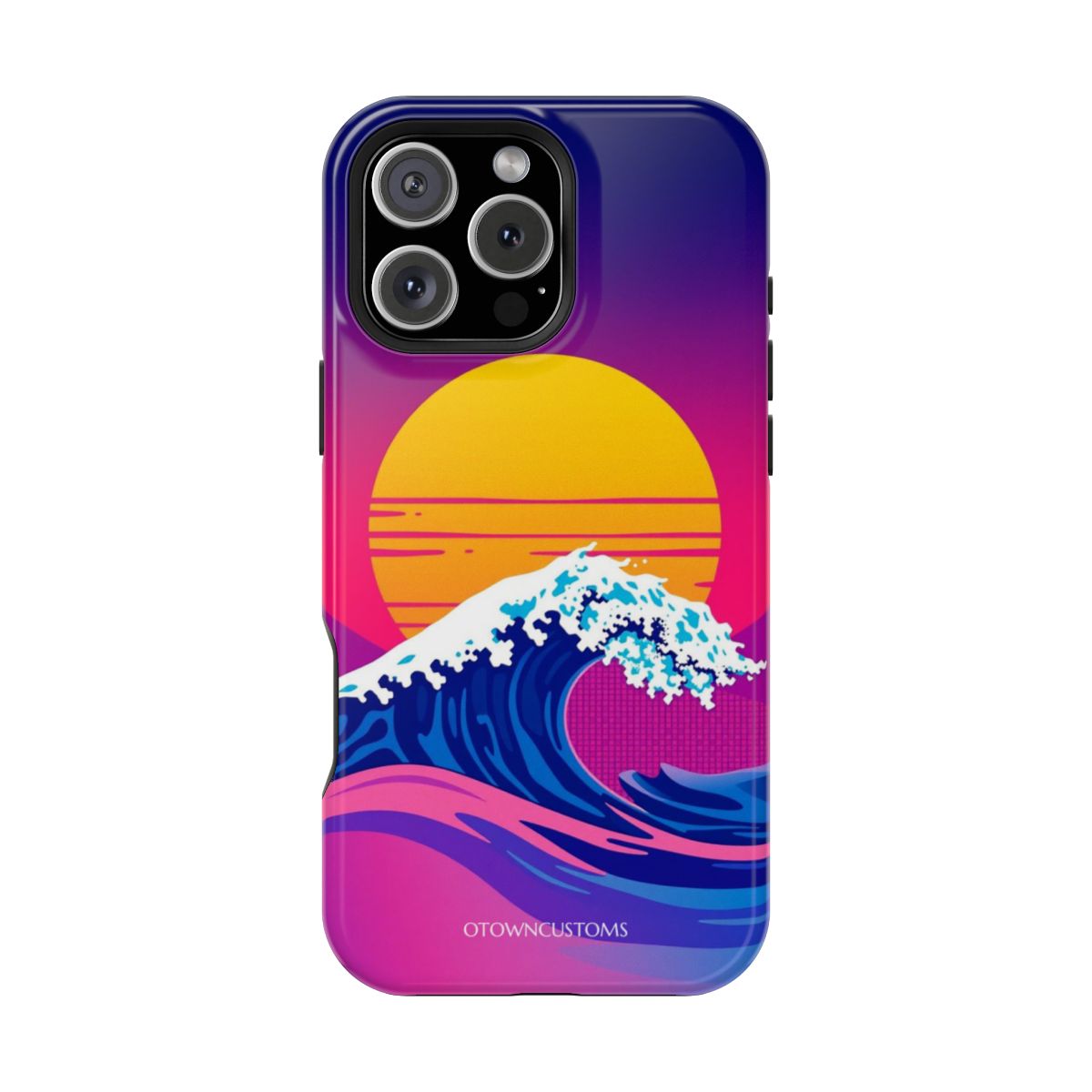 Retro Arcade Synthwave Sunset