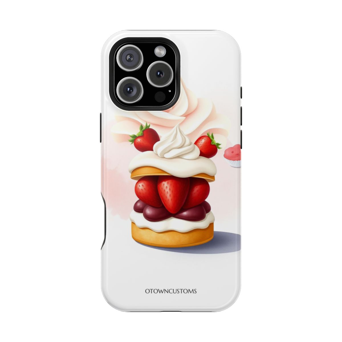 Dessert Illustration Strawberry Shortcake