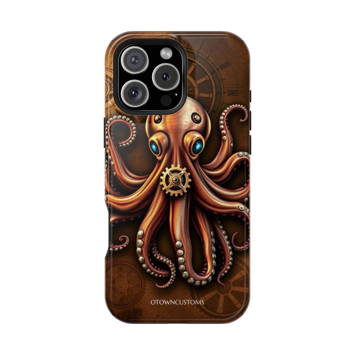 Steampunk Octopus Gears Vintage