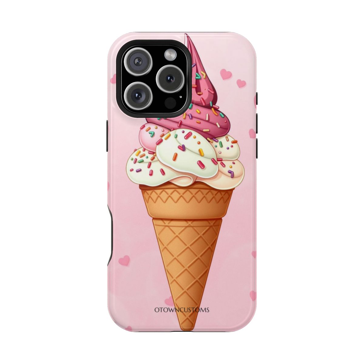 Cute Kawaii Ice Cream Cone Cartoon