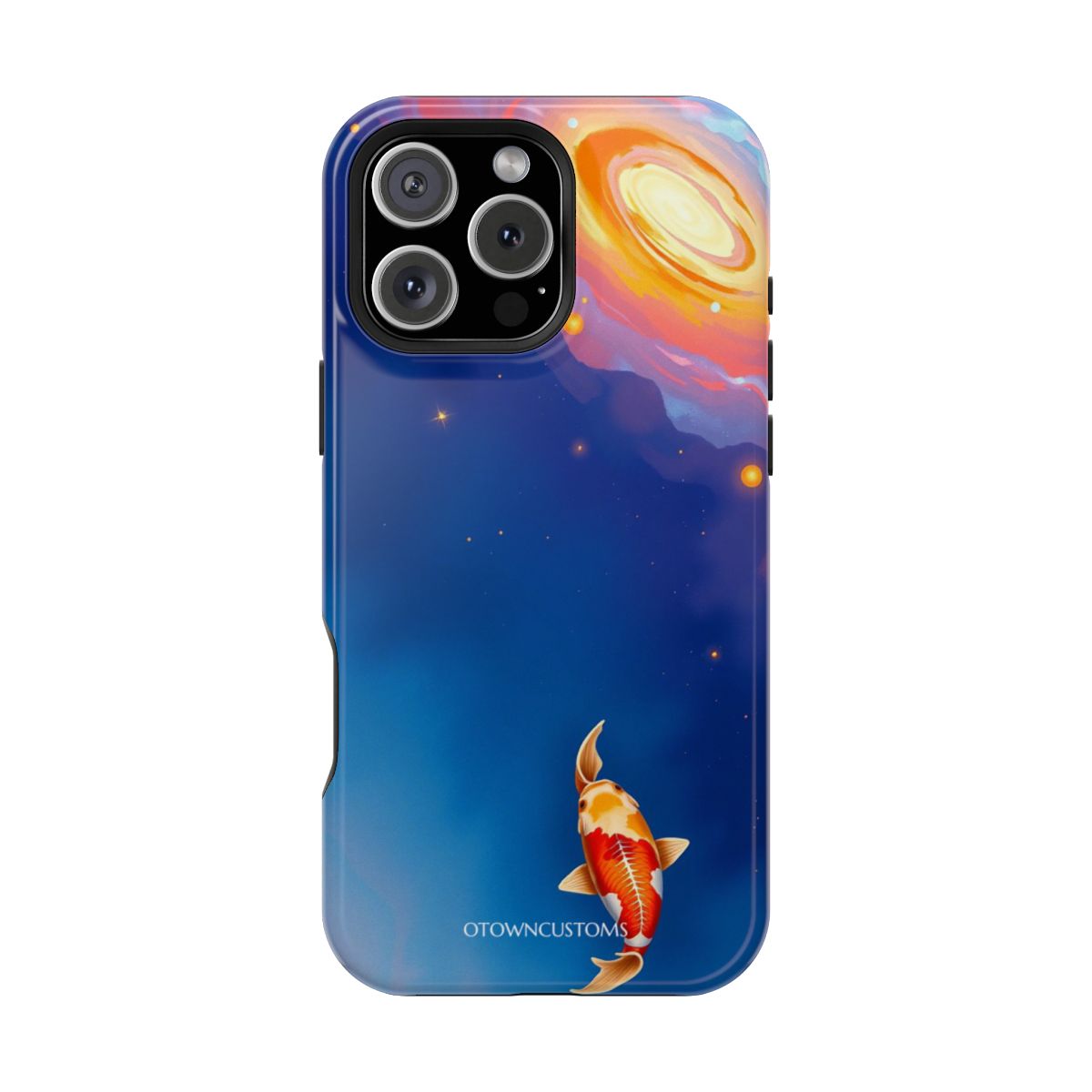 Cosmic Koi Fish Galaxy