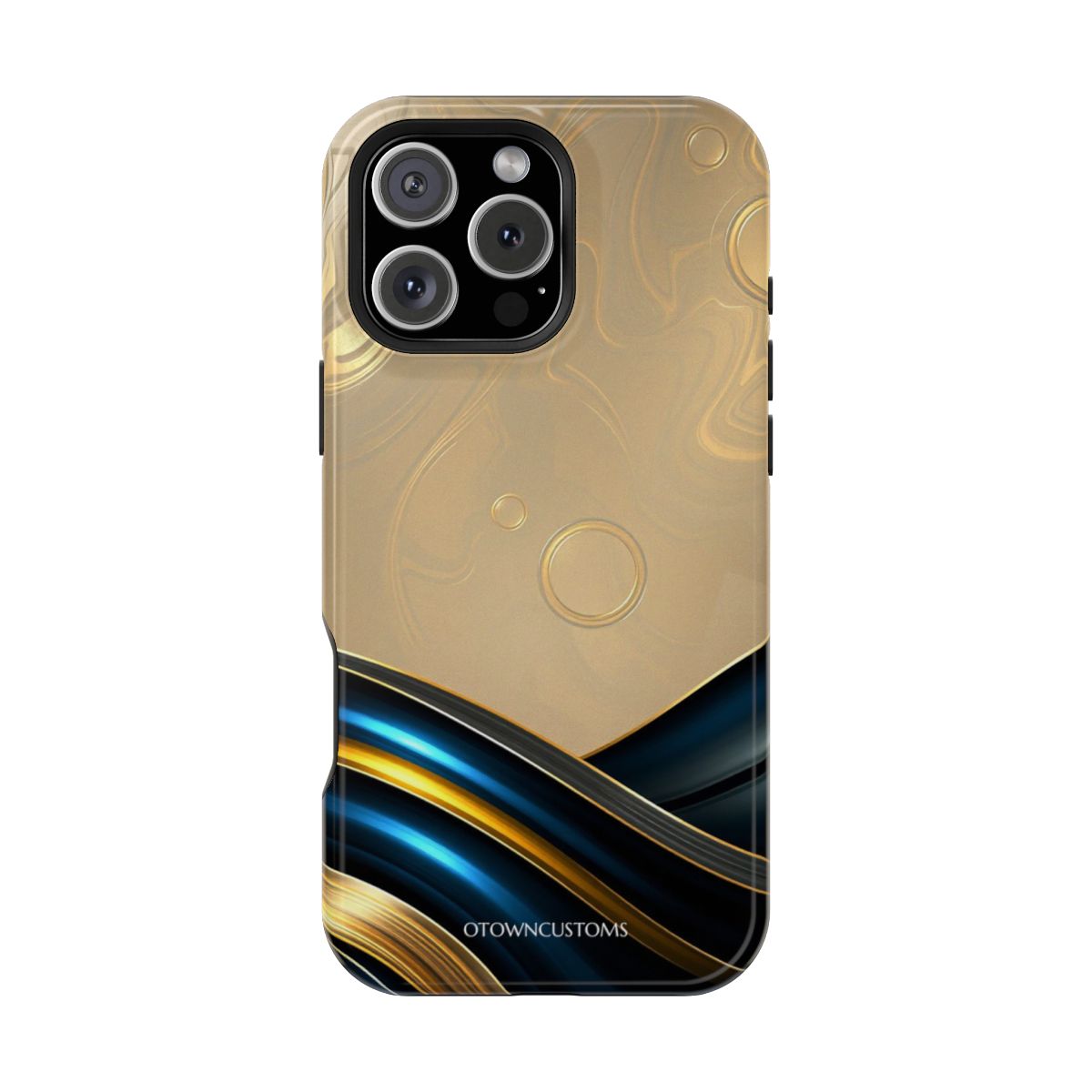 Abstract Metallic Waves