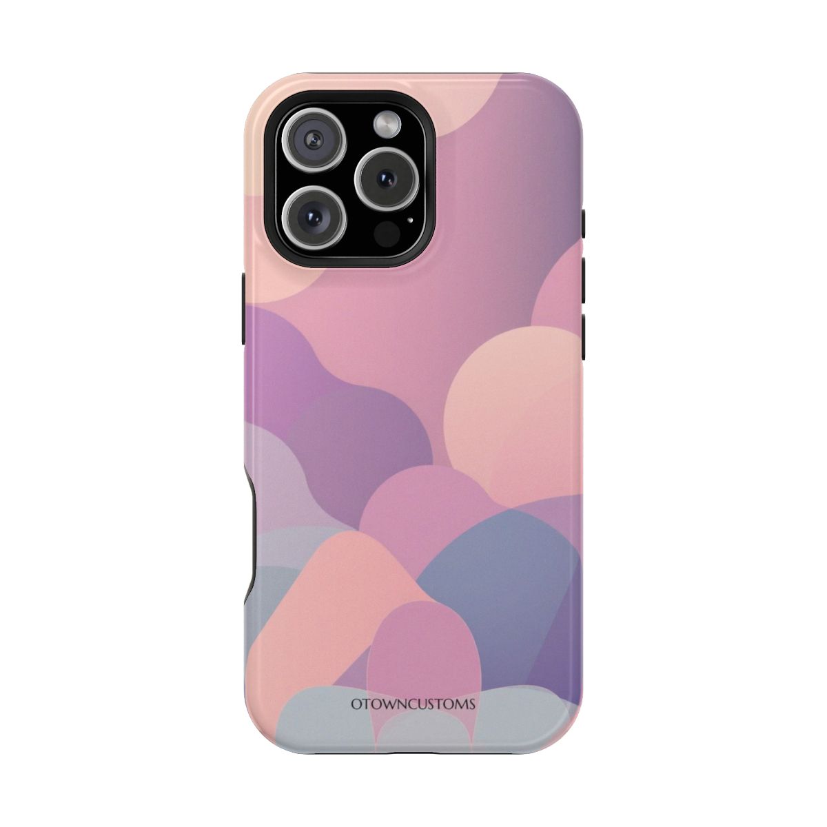 Soft Gradient Shapes Geometric Dreamscape
