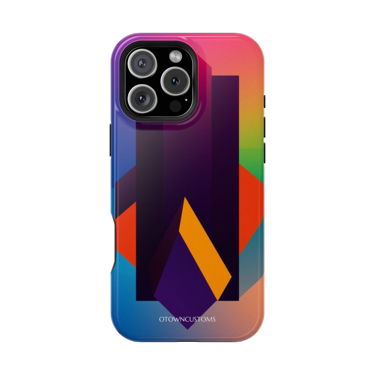 Geometric Color Block Abstract