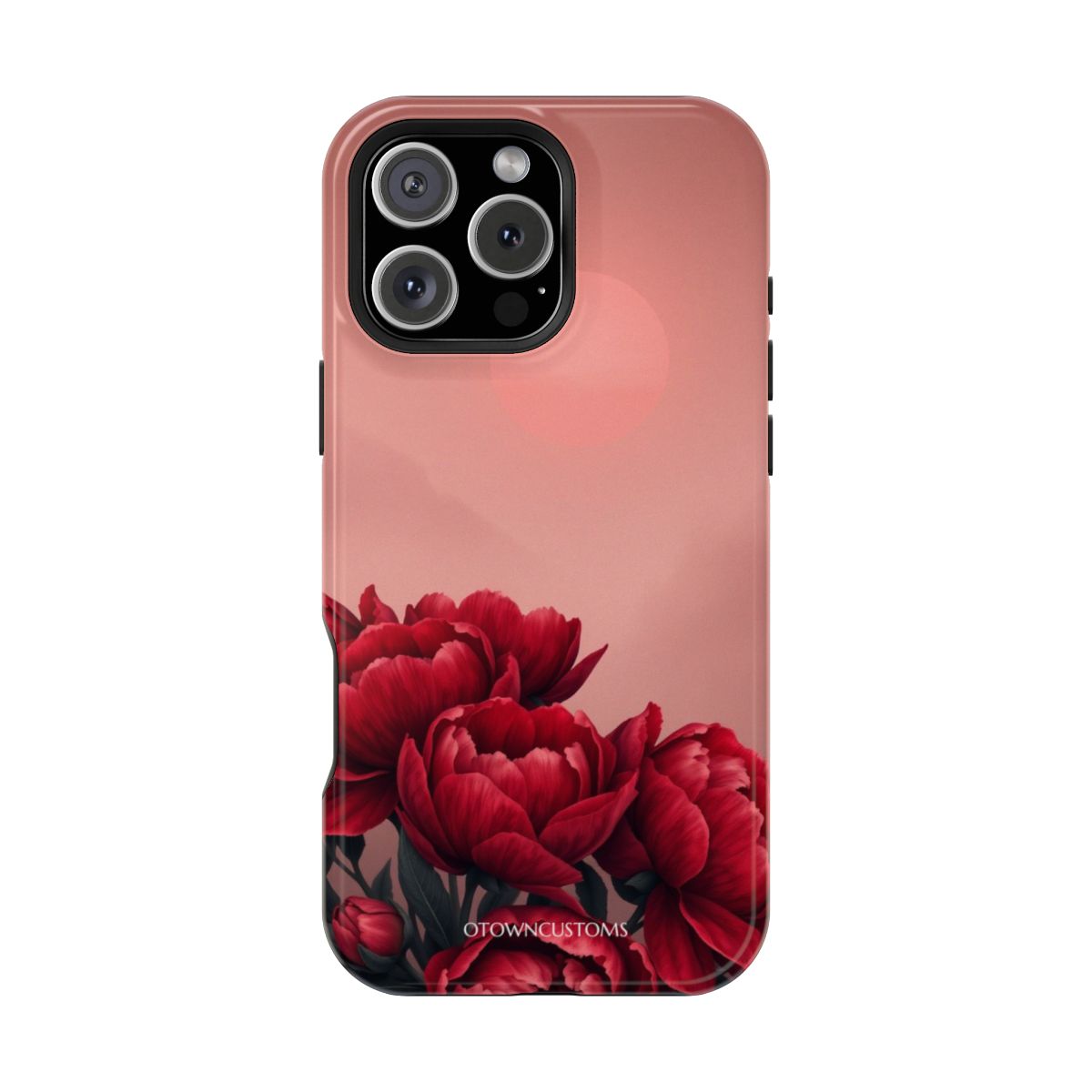 Realistic Floral Illustration Crimson Peaks