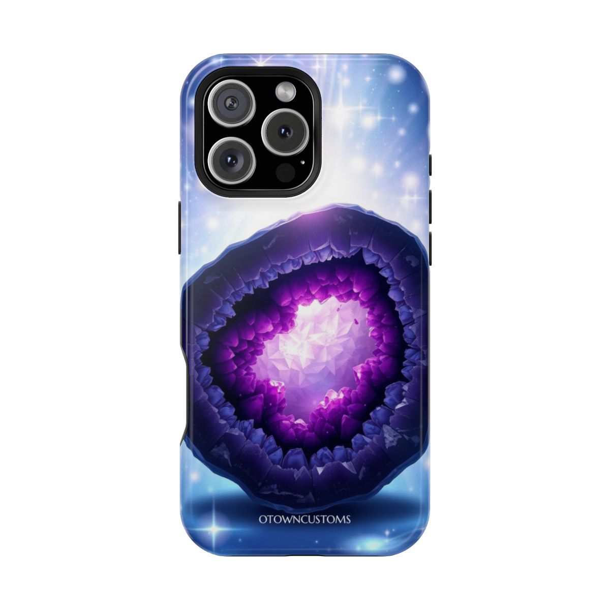 Glowing Amethyst Mystic Crystal Geode