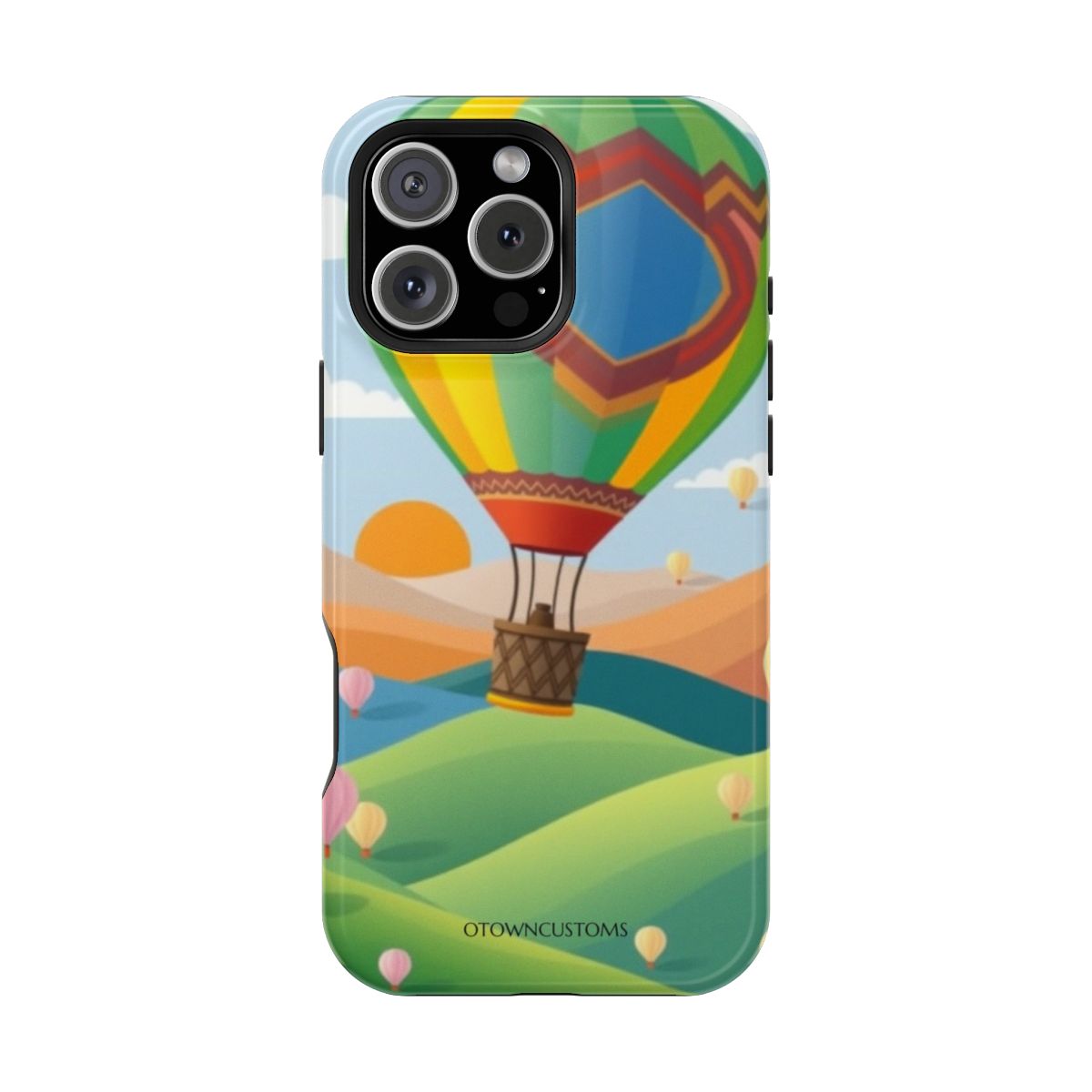 Vector Illustration Hot Air Balloons