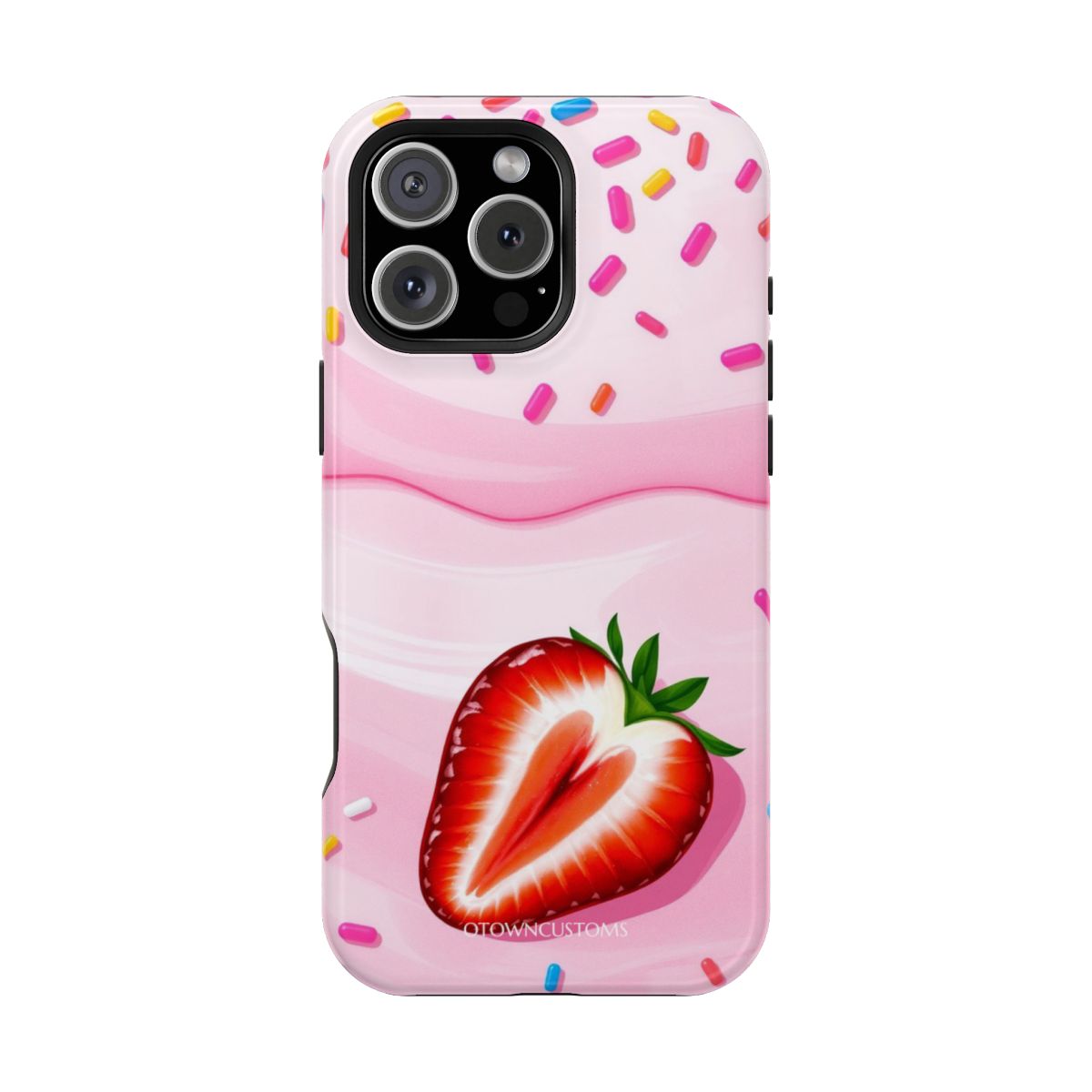 Strawberry Sprinkle Food Illustration