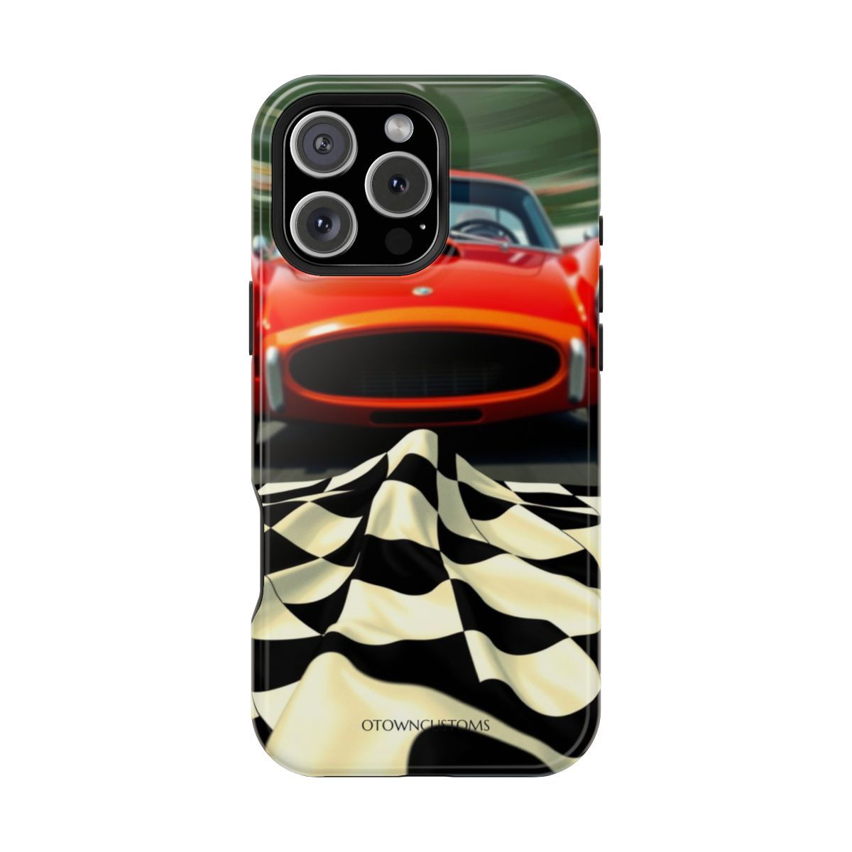 Vintage Checkered Racing Flag