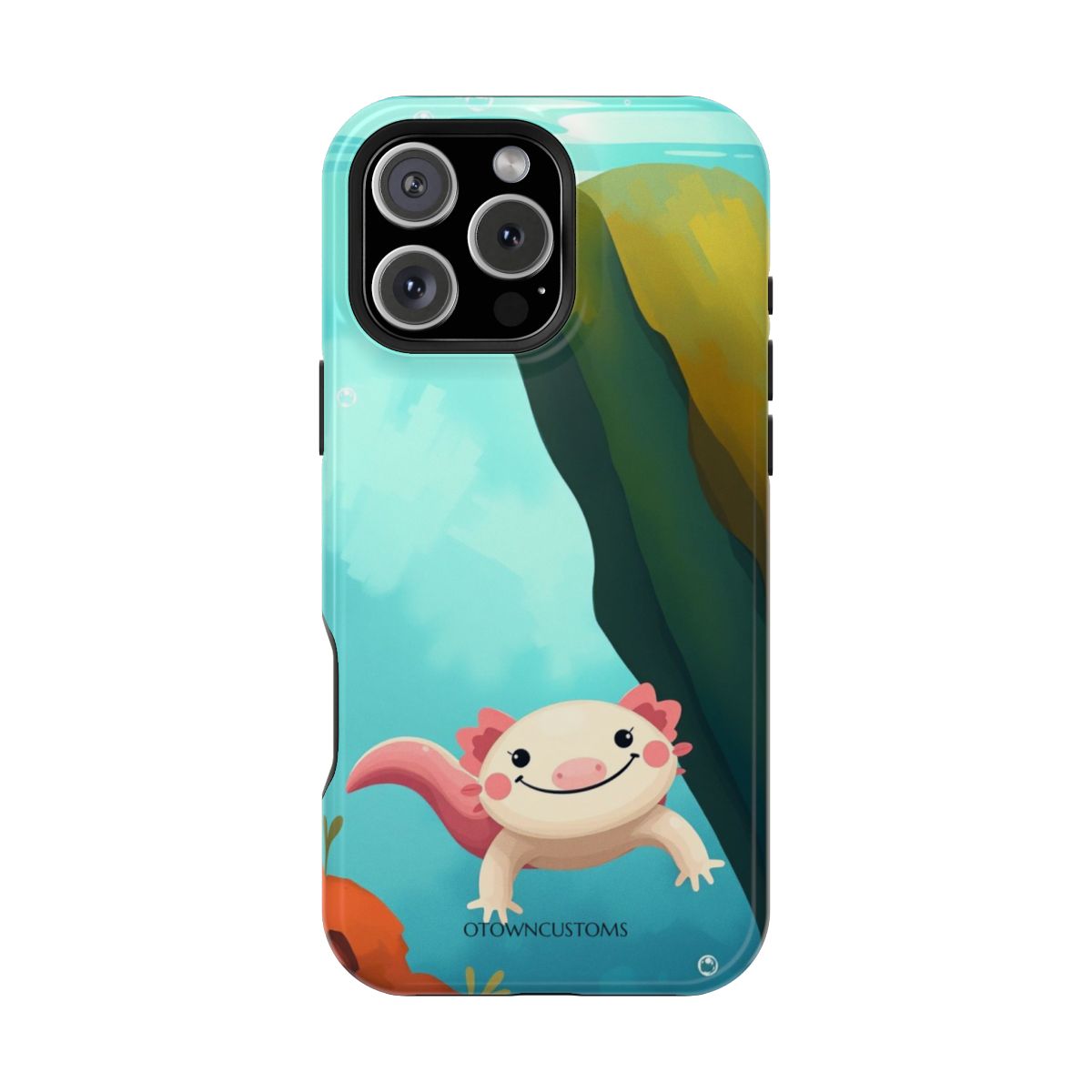 Cute Axolotl Watercolor