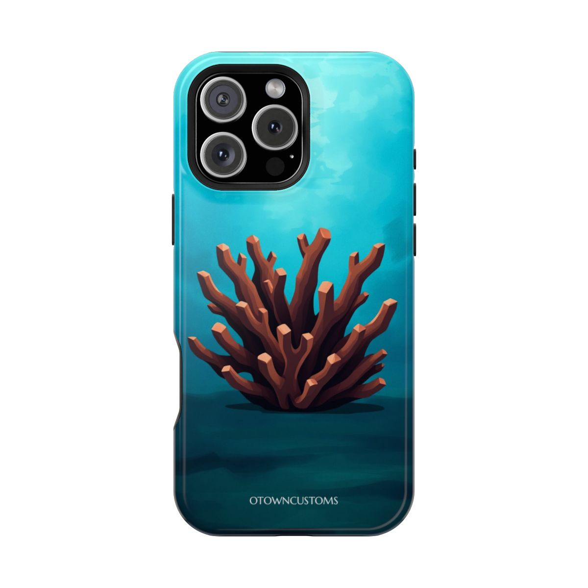 Abstract Coral Reef Illustration