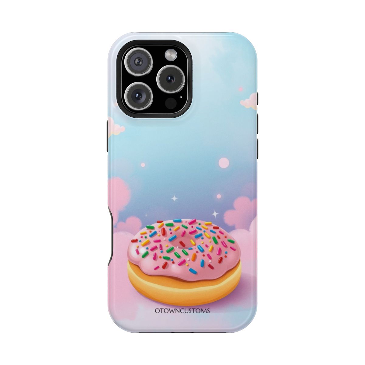 Donut Sprinkled Fun Phone Case Dreamy Pastel For iPhone Samsung