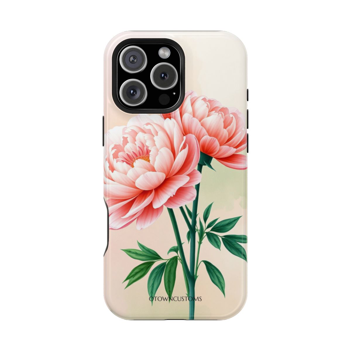 Watercolor Peony Garden Floral