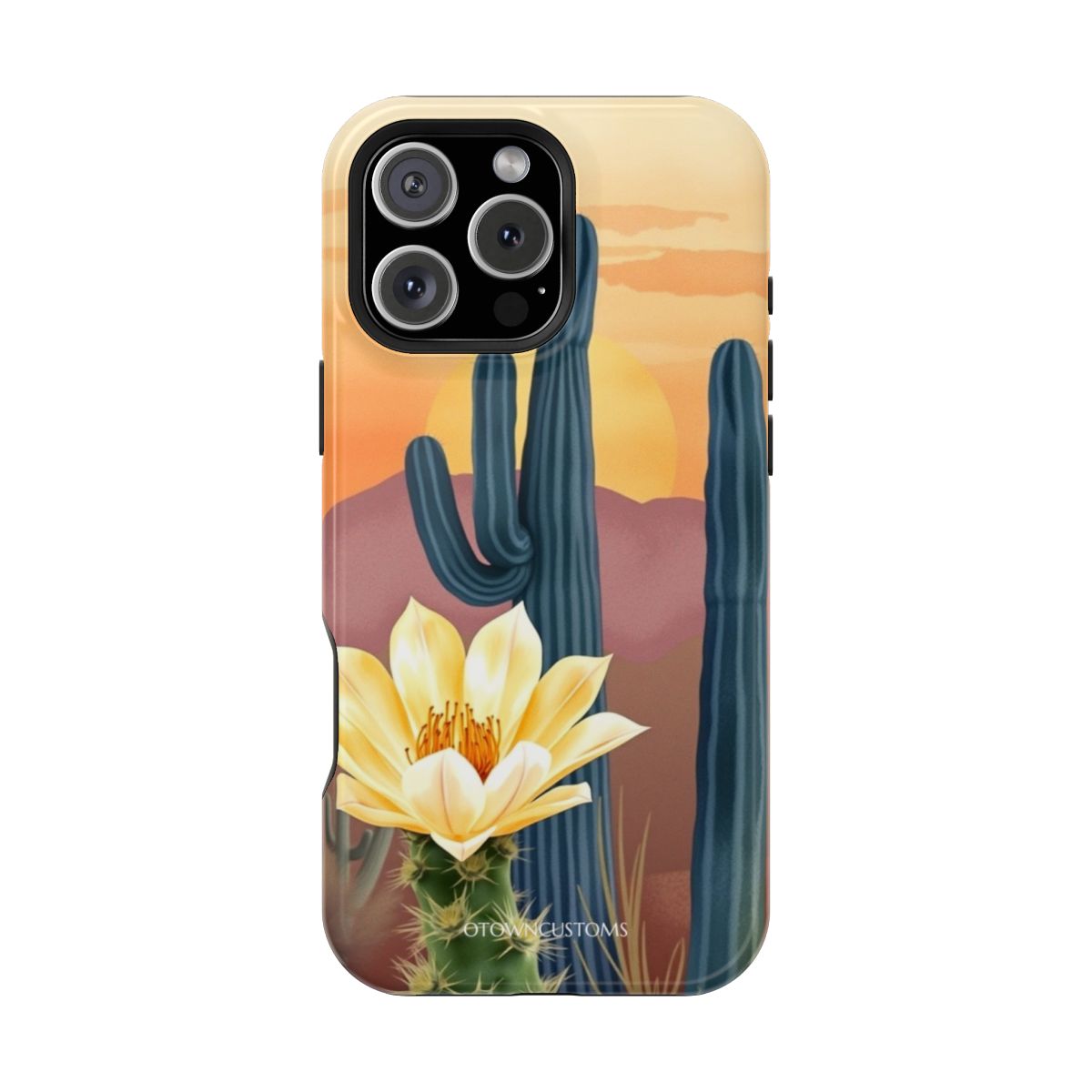 Desert Flora Sunset Bloom